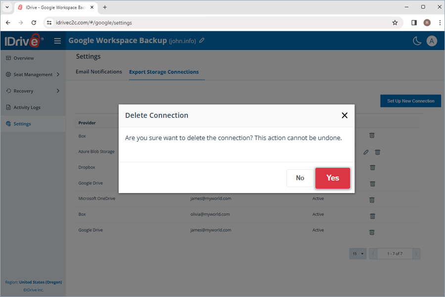 Google Workspace Backup