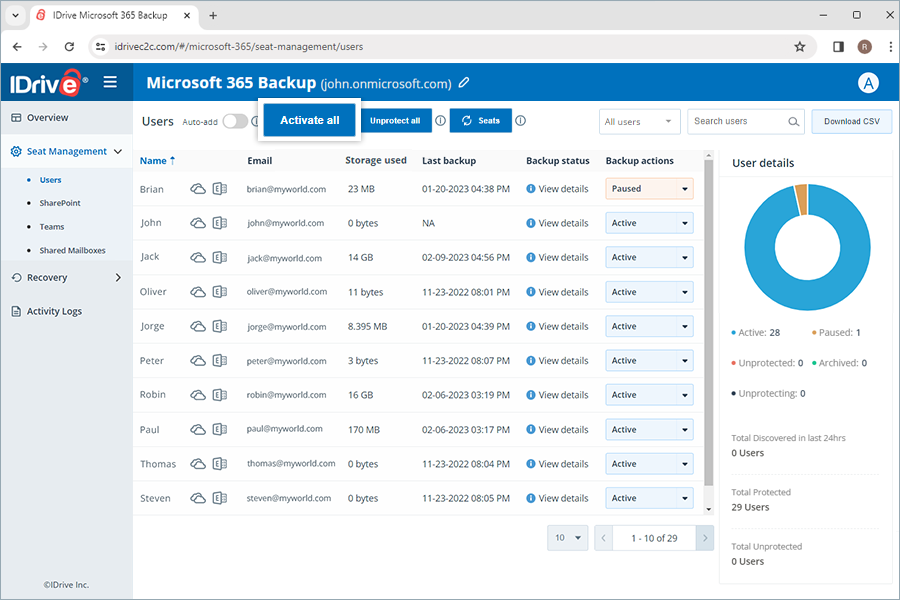 Google Workspace Backup